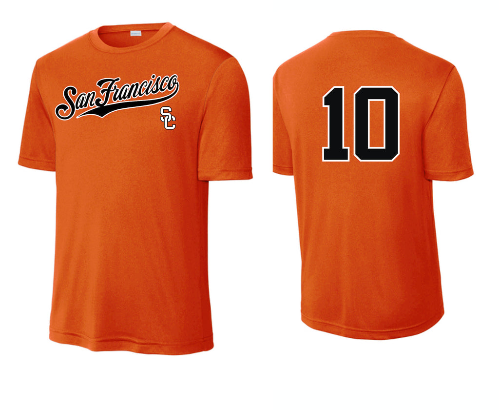 SCLL San Franscisco Giants - Adult and Youth Dri fit Shirt ST350