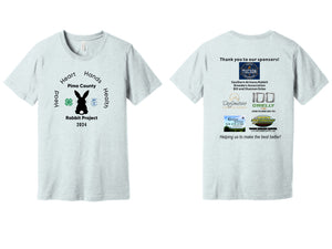 4H Rabbit Project  - Unisex T-shirt NL6410 - 2024