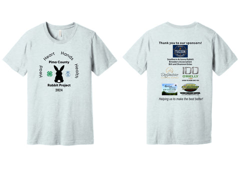 4H Rabbit Project  - Youth T-shirt NL3310 - 2024