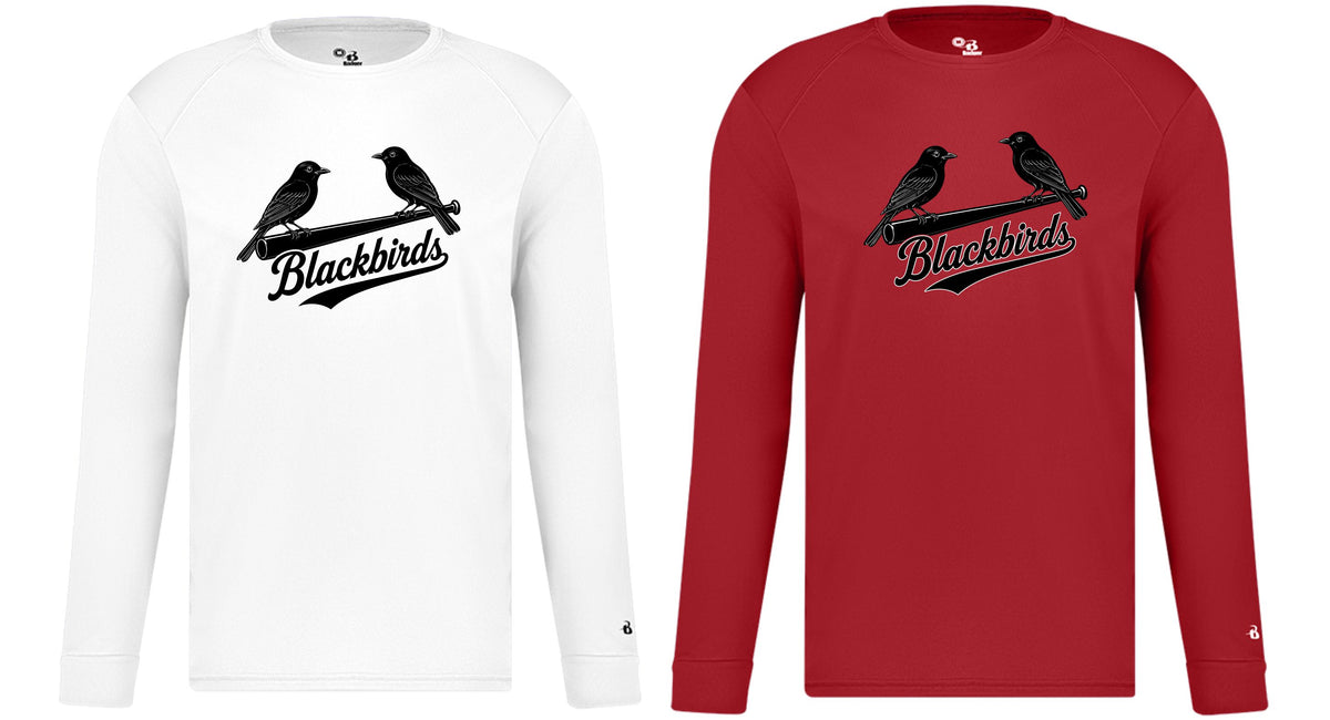 Blackbirds -  Dri-Fit shirt Long Sleeve (ST350LS)