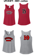 Strikers Baseball- Women Tank Top cotton - LPC54TT