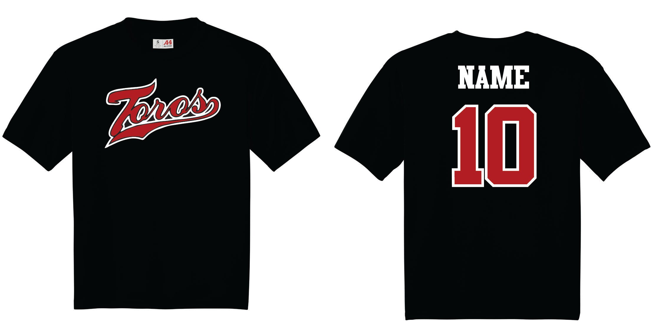 Tucson Toros- A4 Dri fit shirt