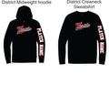 Tucson Toros District mid weight Hoodie/crewneck (DT6100/DT6104)