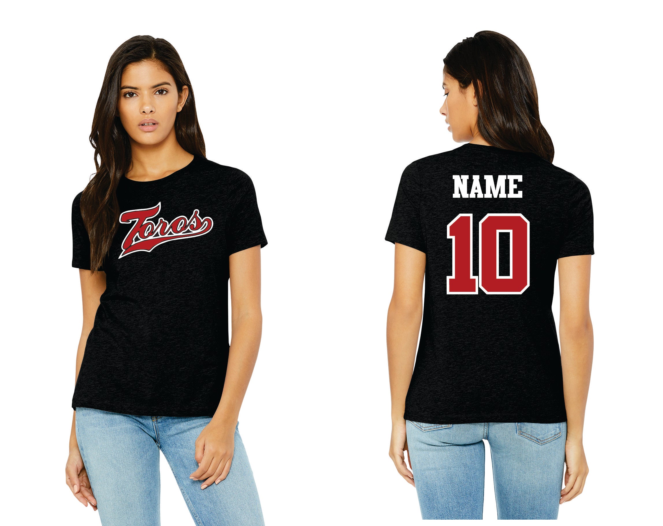 Tucson Toros- Women's Bella Canvas Relaxed fit Cotton shirt