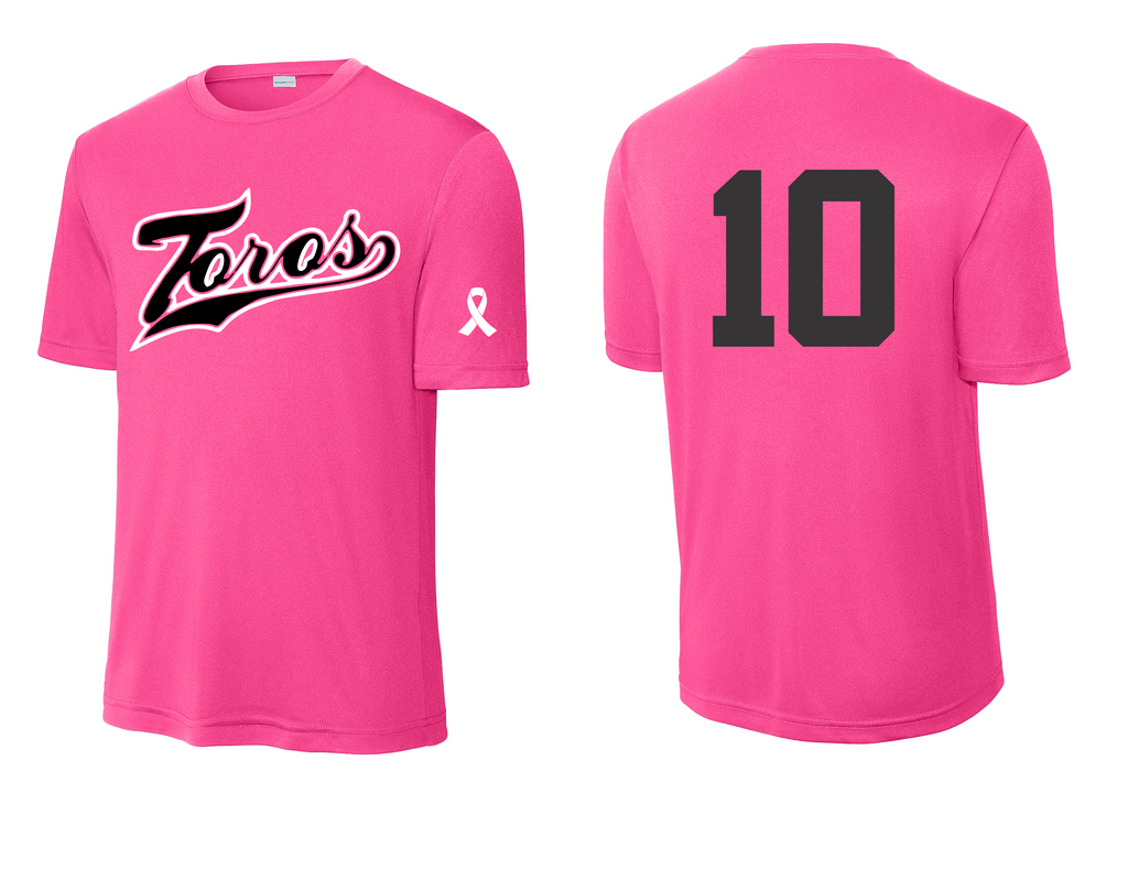 Tucson Toros- Pink Dri fit shirt st350