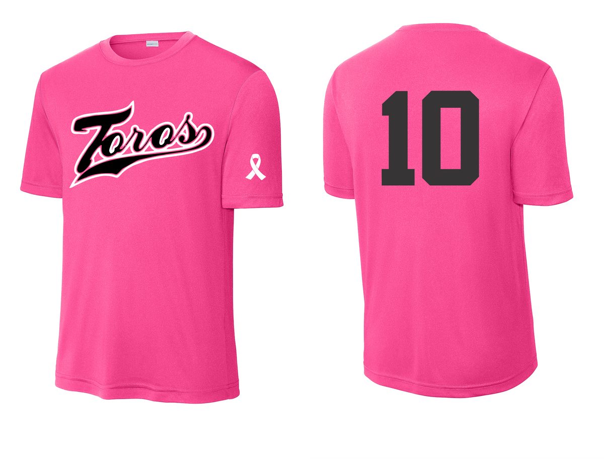 Tucson Toros- Pink Dri fit shirt st350