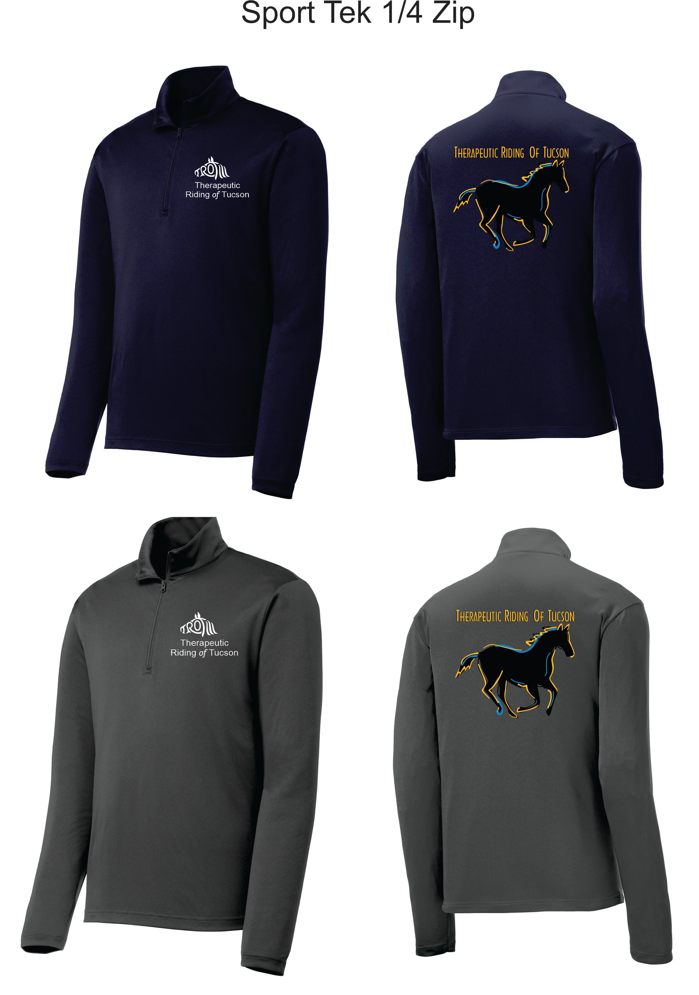 TROT - Men's and Women's Sport tek PosiCharge® Competitor™ 1/4-Zip Pullover St357/lst357 (Copy)