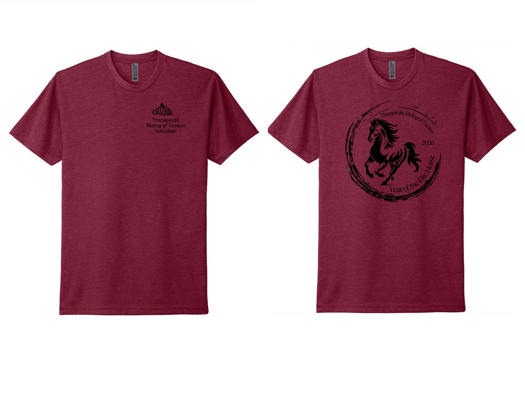 TROT 2026 Volunteer Shirt - Next Level Short sleeve NL3600