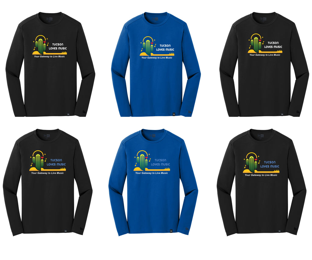 Tucson Loves Music  - Unisex Long Sleeve T-shirt NL6211 - Full chest logo