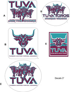 TUVA Decals