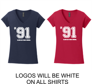 Class of '91 - V- Neck Shirt (64V00)