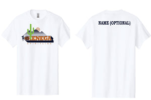 Cienega Spiritline - White Mountain design Adult and Youth Cotton Shirt