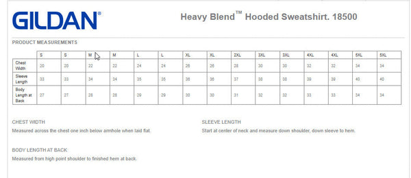 Gildan® - Heavy Blend™ Hooded Sweatshirt - TVHS Cheer