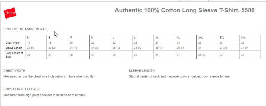 SACCD Hanes Long Sleeve T-Shirt - 5586