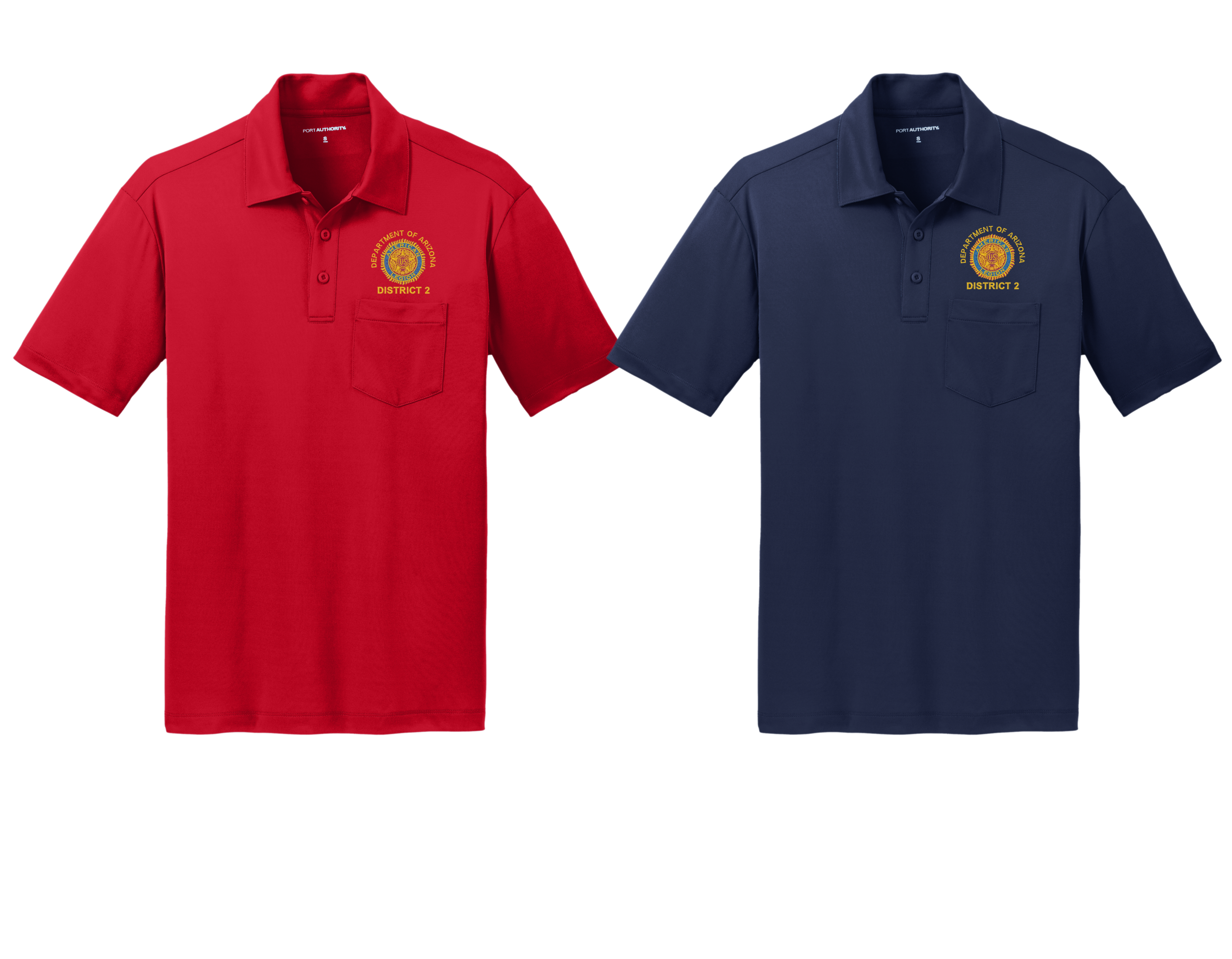 American Legion - Port Authority® Silk Touch™ Performance Pocket Polo - K540P