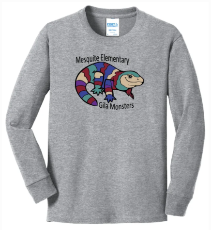 Port & Company T-shirt Mesquite Elementary Long Sleeve