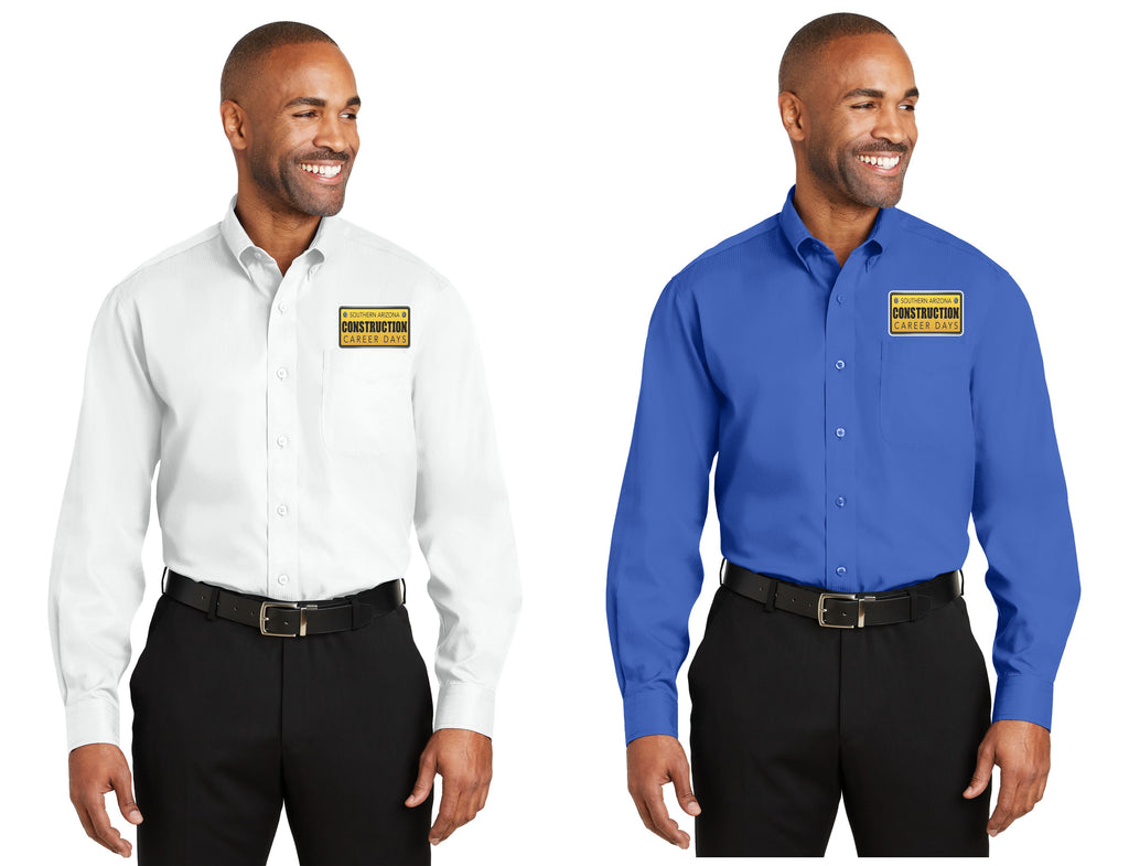 SO AZ Construction Career Day -Red House® - Dobby Non-Iron Button-Down Shirt- RH60