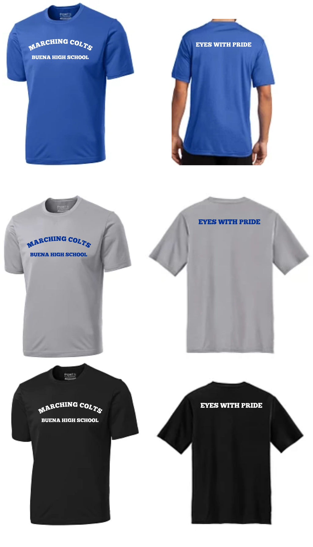 Short Sleeve Performance Shirts - Buena