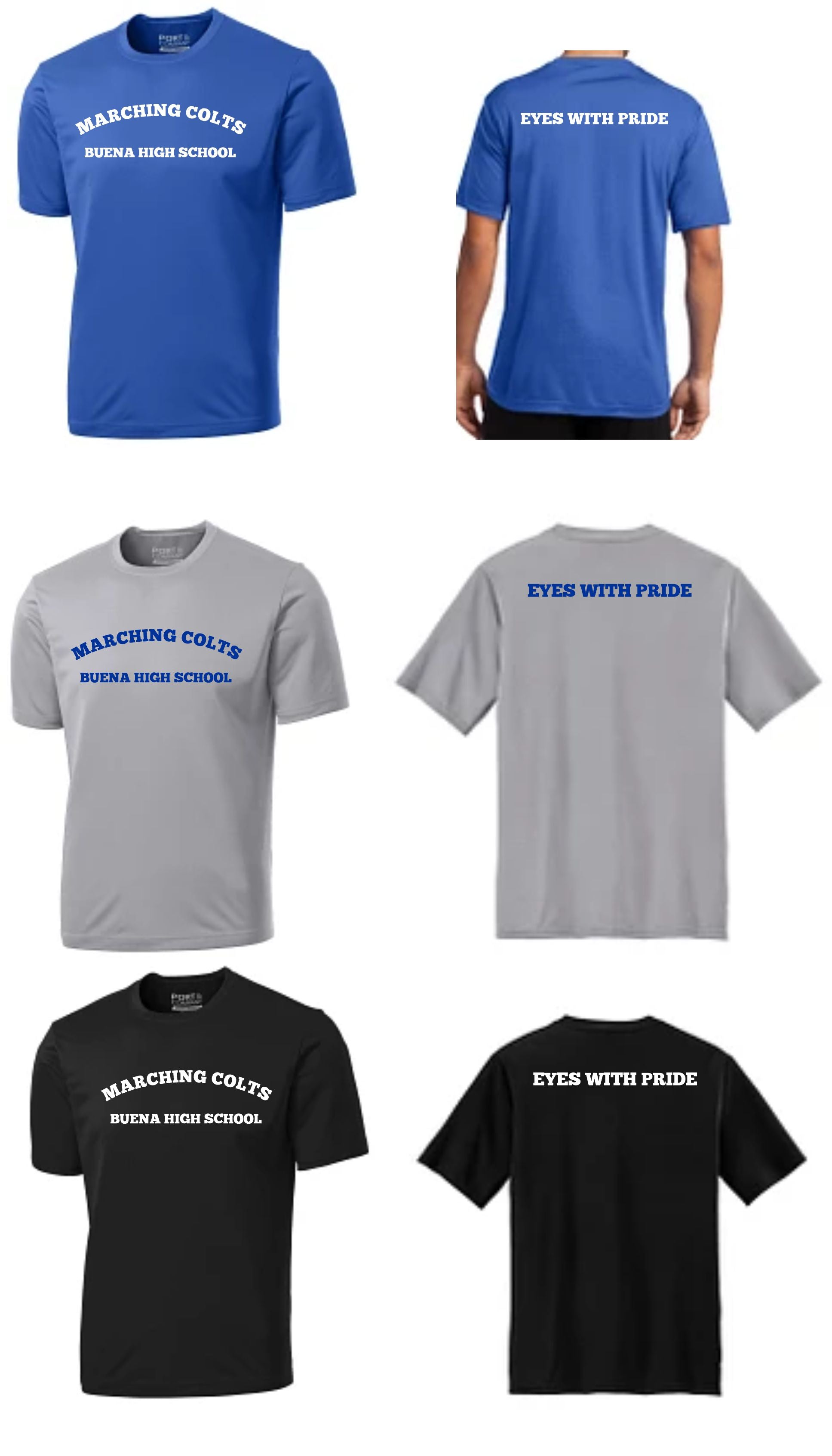 Short Sleeve Performance Shirts - Buena