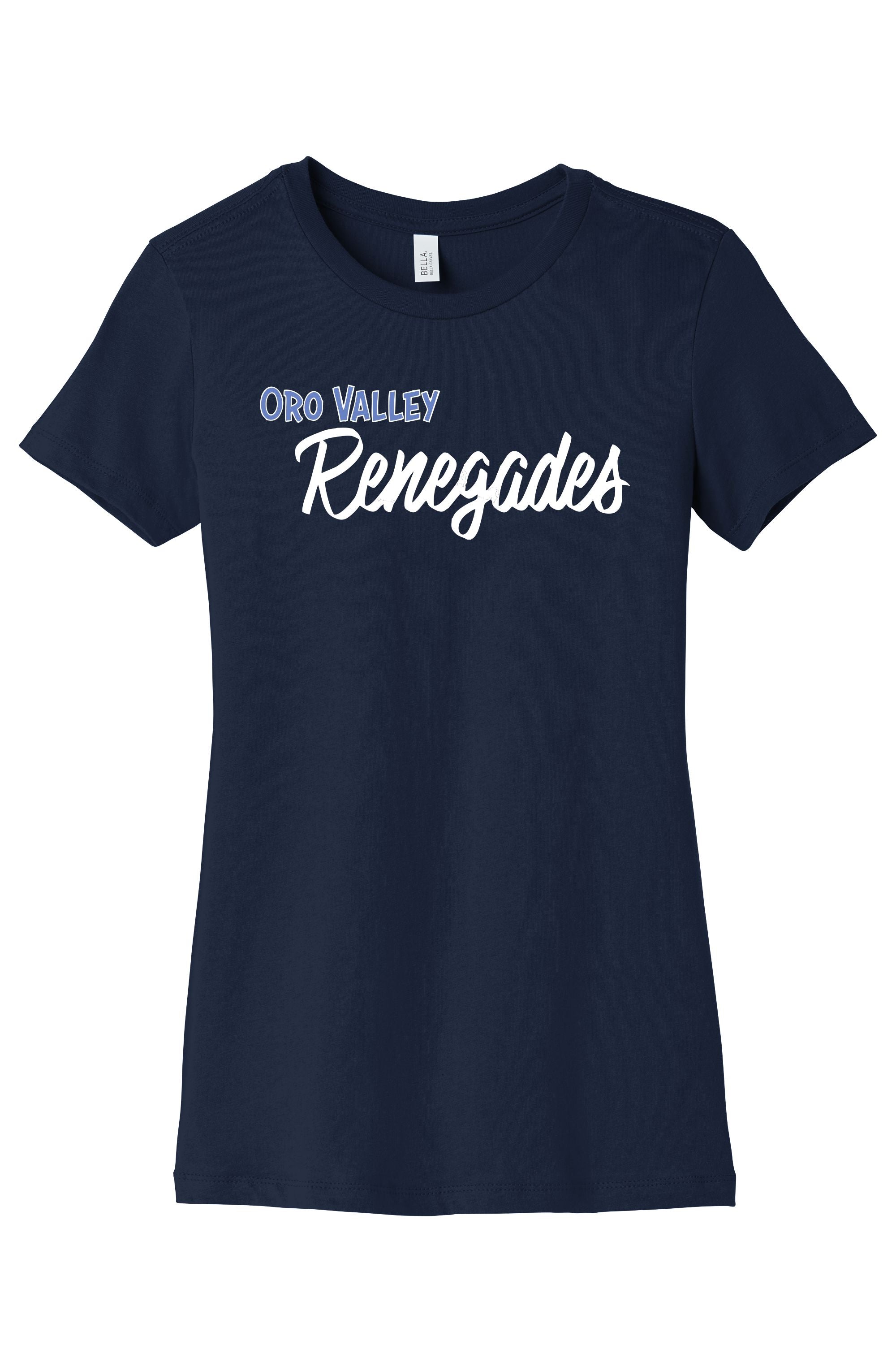 Oro Valley Renegades - bc6004 Bella Canvas Women's Slim Fit