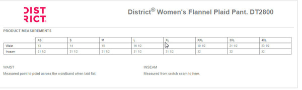 Arizona Cats - Dt2800 Ladies Flannel Pants
