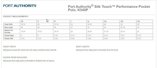 SACCD - Port Authority® Silk Touch™ Performance Pocket Polo - K540P