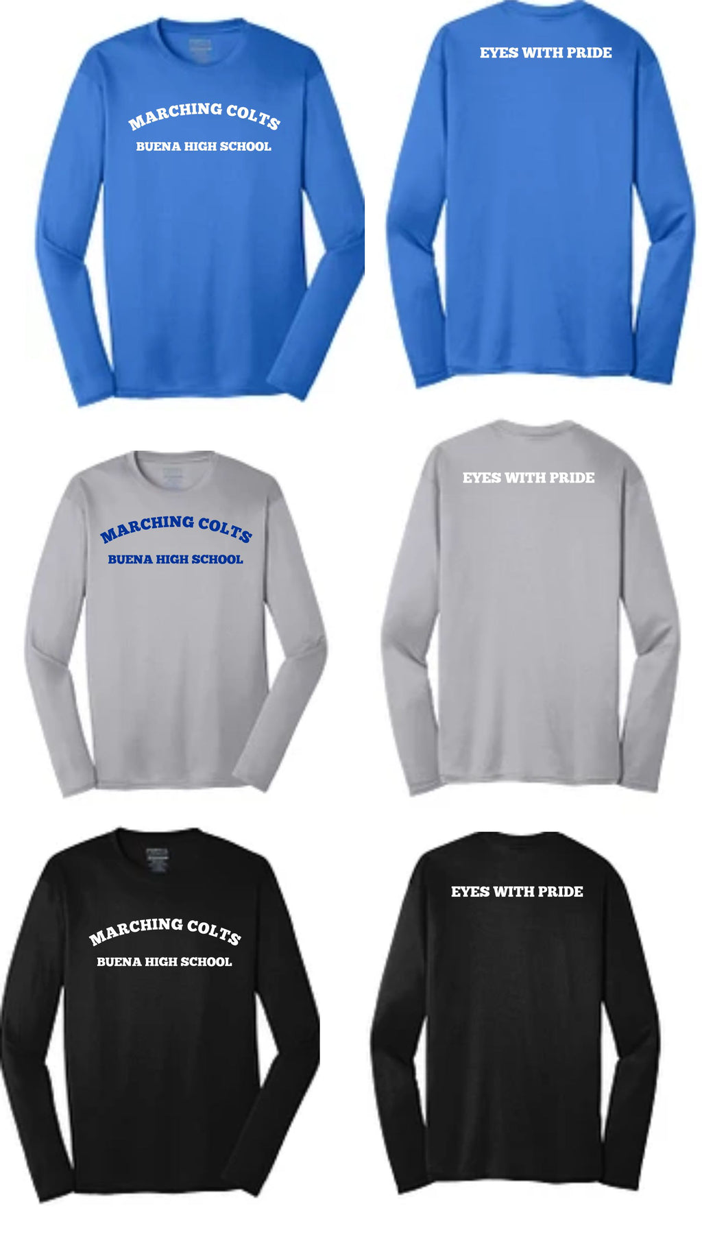 Long Sleeve Performance Shirts - Buena