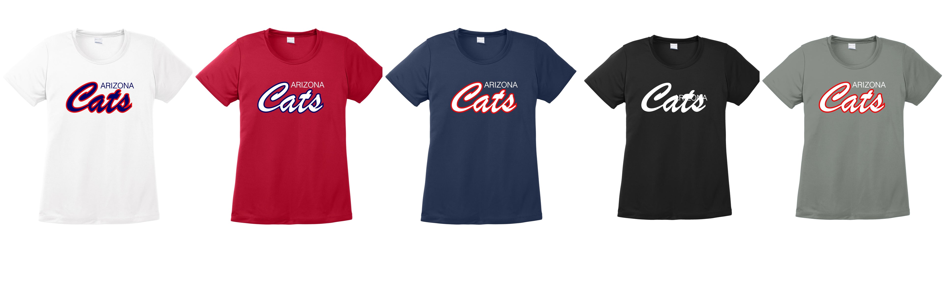 Arizona Cats - LST350 Ladies Performance Shirt