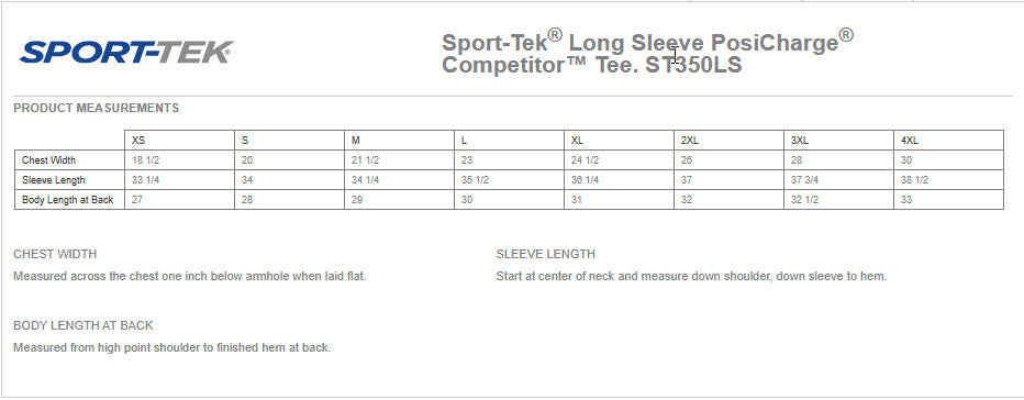 Arizona Cats - ST350LS Mens Long Sleeve Performance Shirt