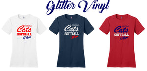 Arizona Cats - DM104L District Made Ladies Perfect Weight Tee - Mom Design