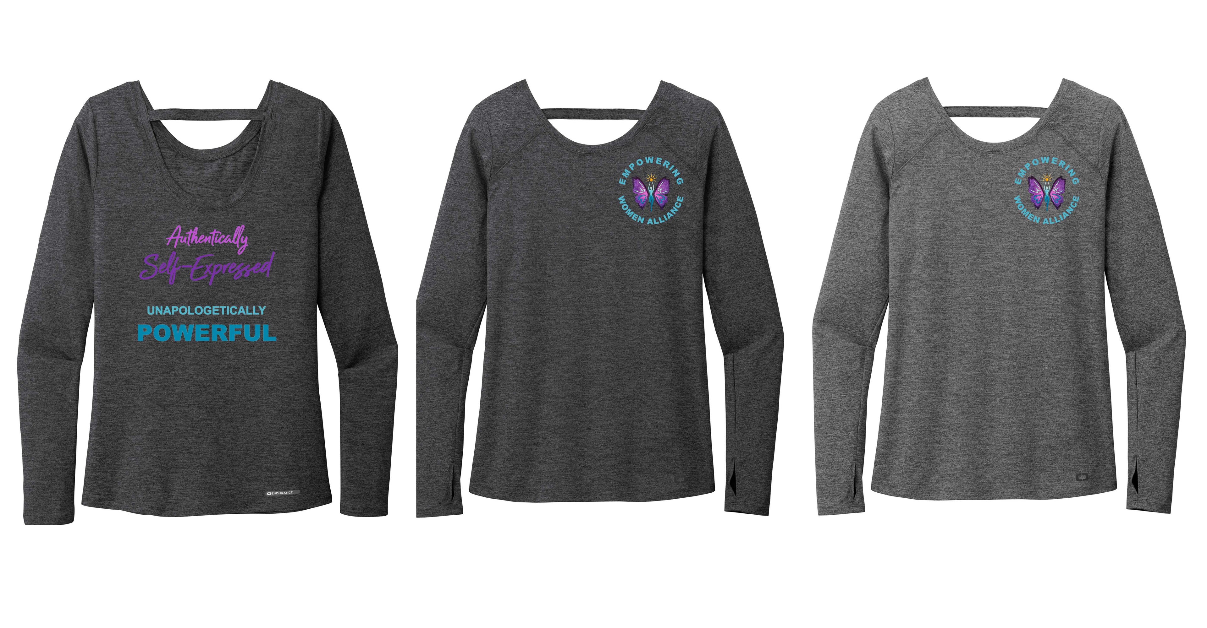 Empowering Women Alliance -LOE340 OGIO ® ENDURANCE Ladies Force Long Sleeve Tee