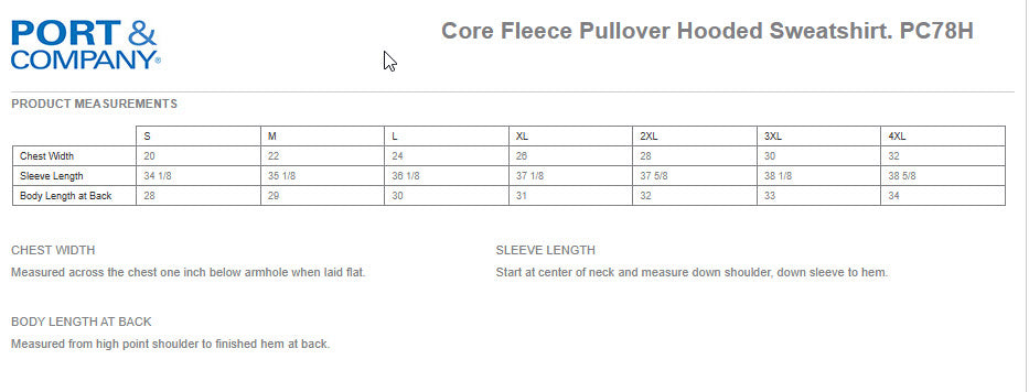 Oro Valley Renegades - PC78H Hooded Sweatshirt