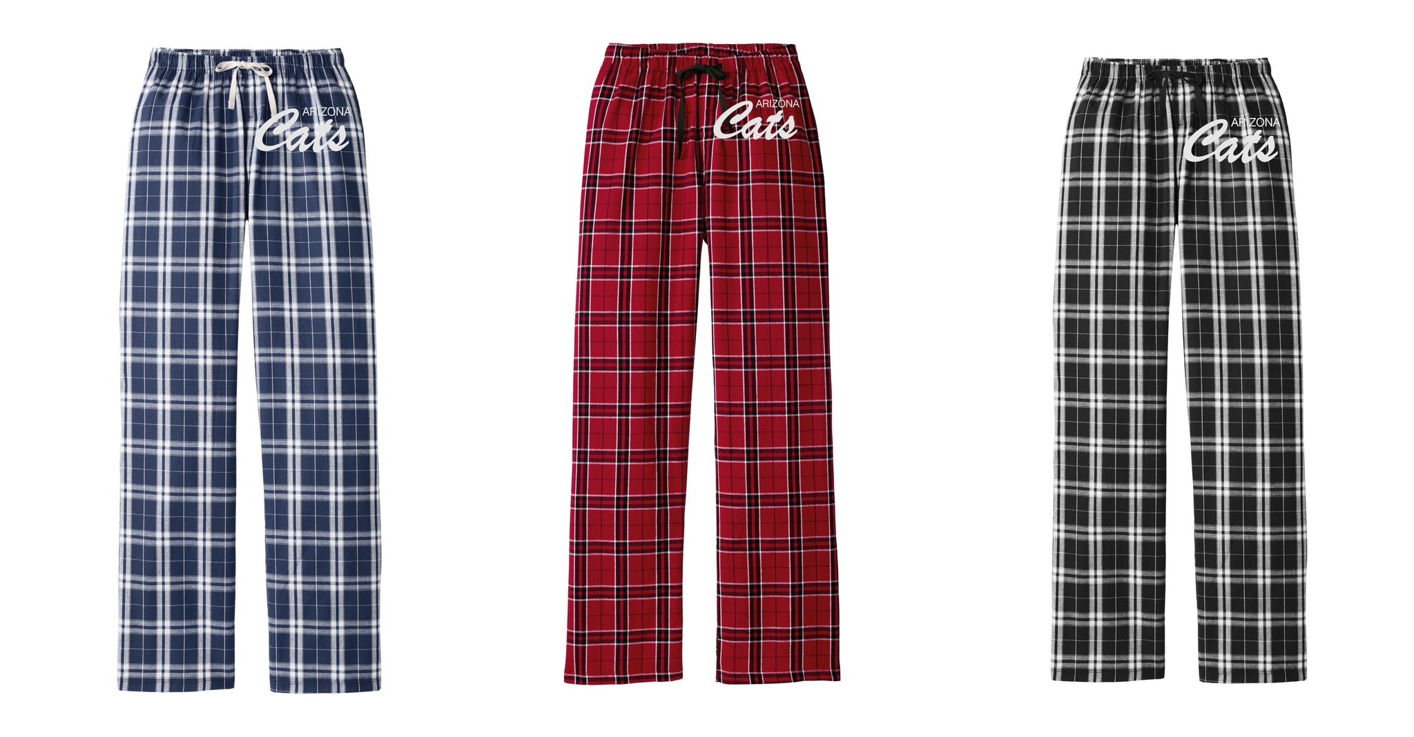 Arizona Cats - Dt2800 Ladies Flannel Pants