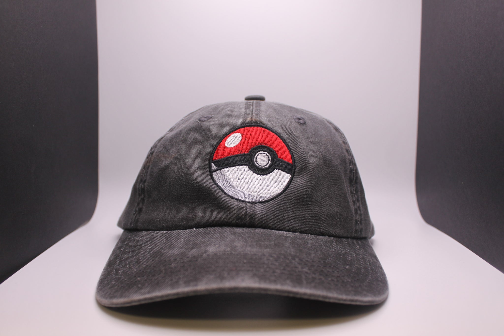 Black Pokeball Hat