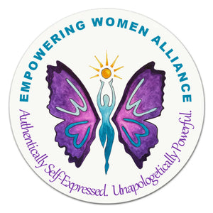 Empowering Women Alliance - Round Mouse pad