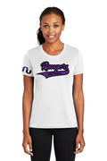 RU - Ladies White Practice Shirt - PC380
