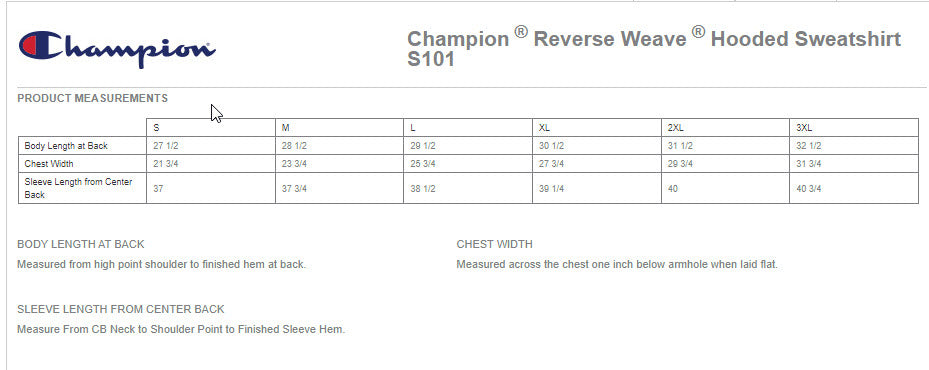 Champion Reverse Wear Hooded Sweatshirt