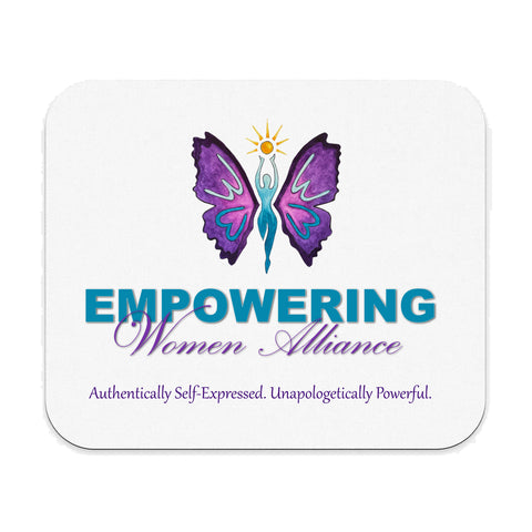 Empowering Women Alliance - Rectangle Mouse pad