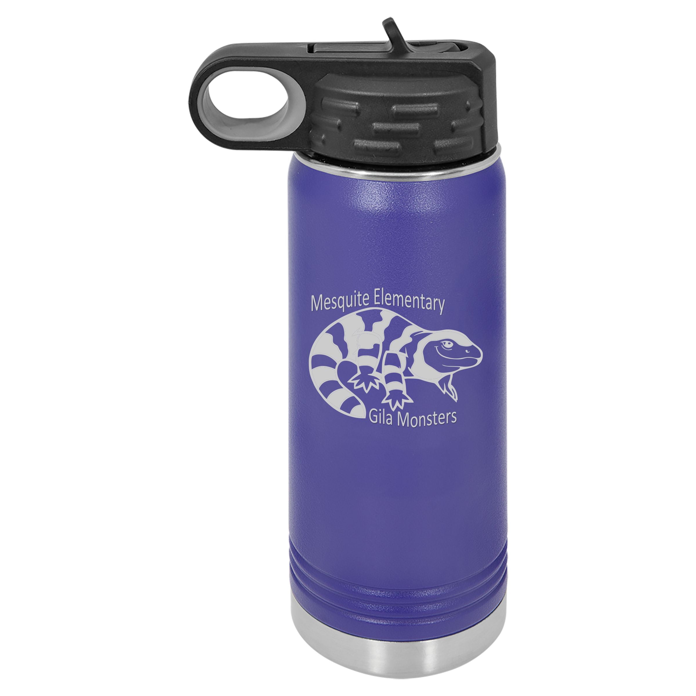 32 Oz Laser Etched Water Bottle - Mesquite Elementary