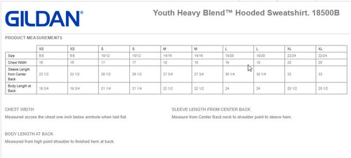 Monsoon - Youth Hoodie 18500B